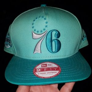 76ers snap back hat